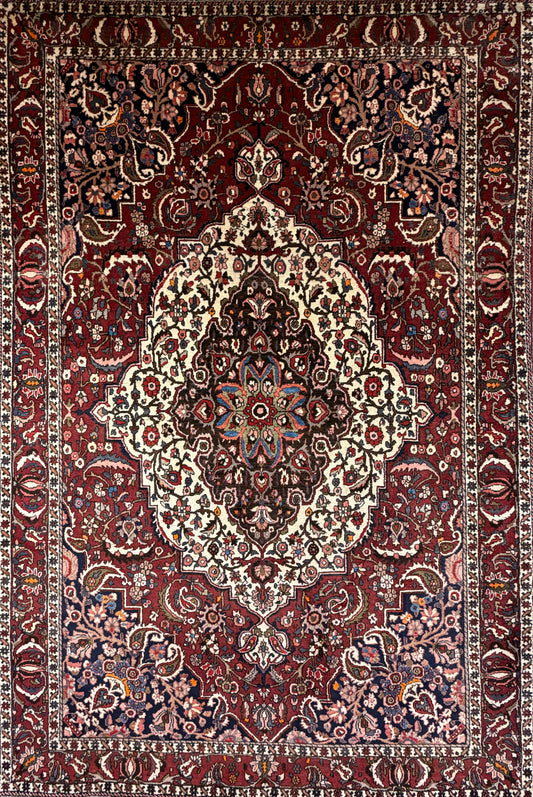 Hand-Knotted Persian Bakhtiari Rug - 7’x10’3”
