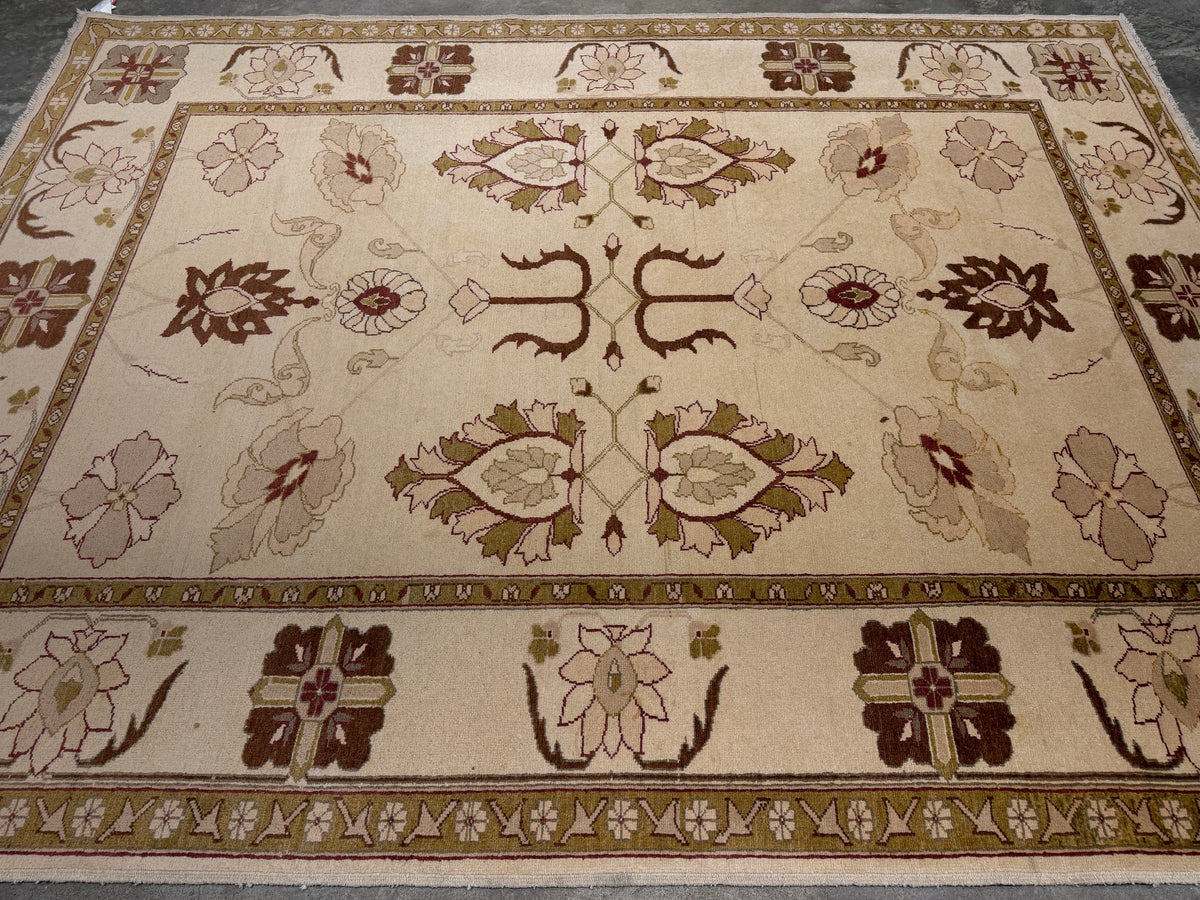Hand-Knotted Pishawar Rug -  7’x9’3”