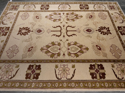Hand-Knotted Pishawar Rug -  7’x9’3”