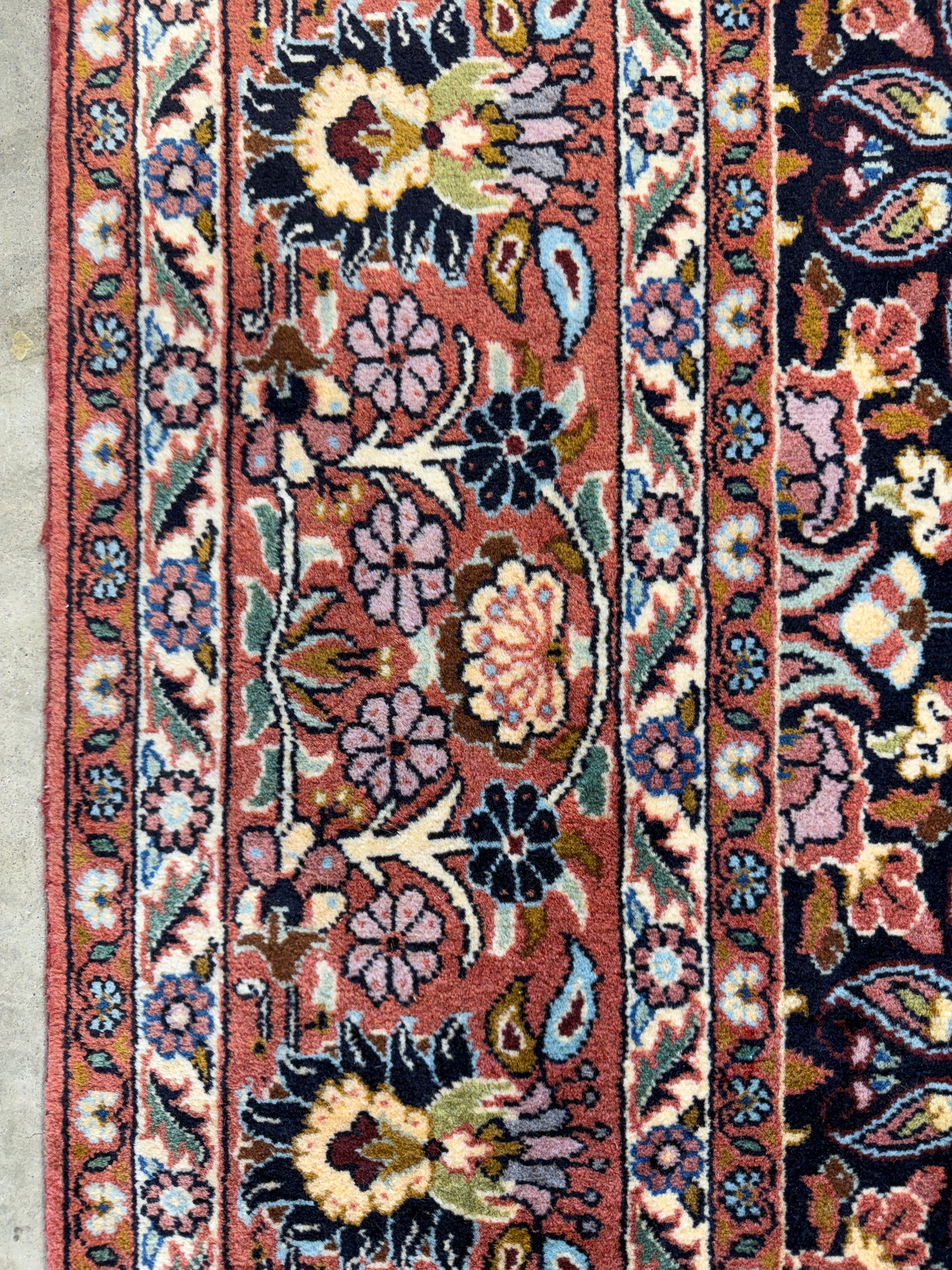 5’8”x7’8” Hand-Knotted Handmade Wool Persian Bidjar Area Rug