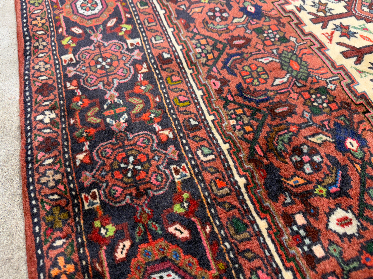 Hand-Knotted Persian Bidjar Gholtogh Rug - 4'2"x6'6"