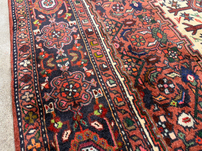 Hand-Knotted Persian Bidjar Gholtogh Rug - 4'2"x6'6"