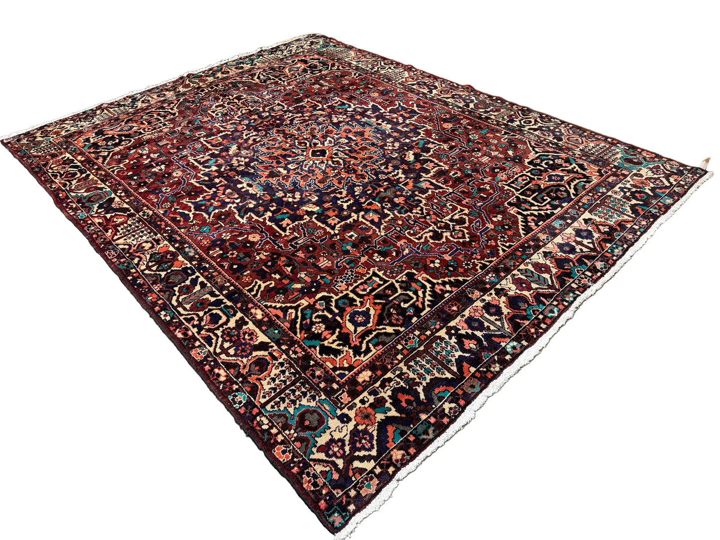Hand-Knotted Persian Bakhtiari Rug - 10’2”x12’9”