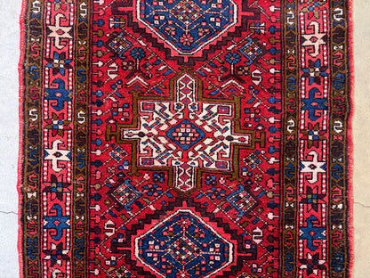 Hand-Knotted Karaja Runner - 3’4”x11’7”