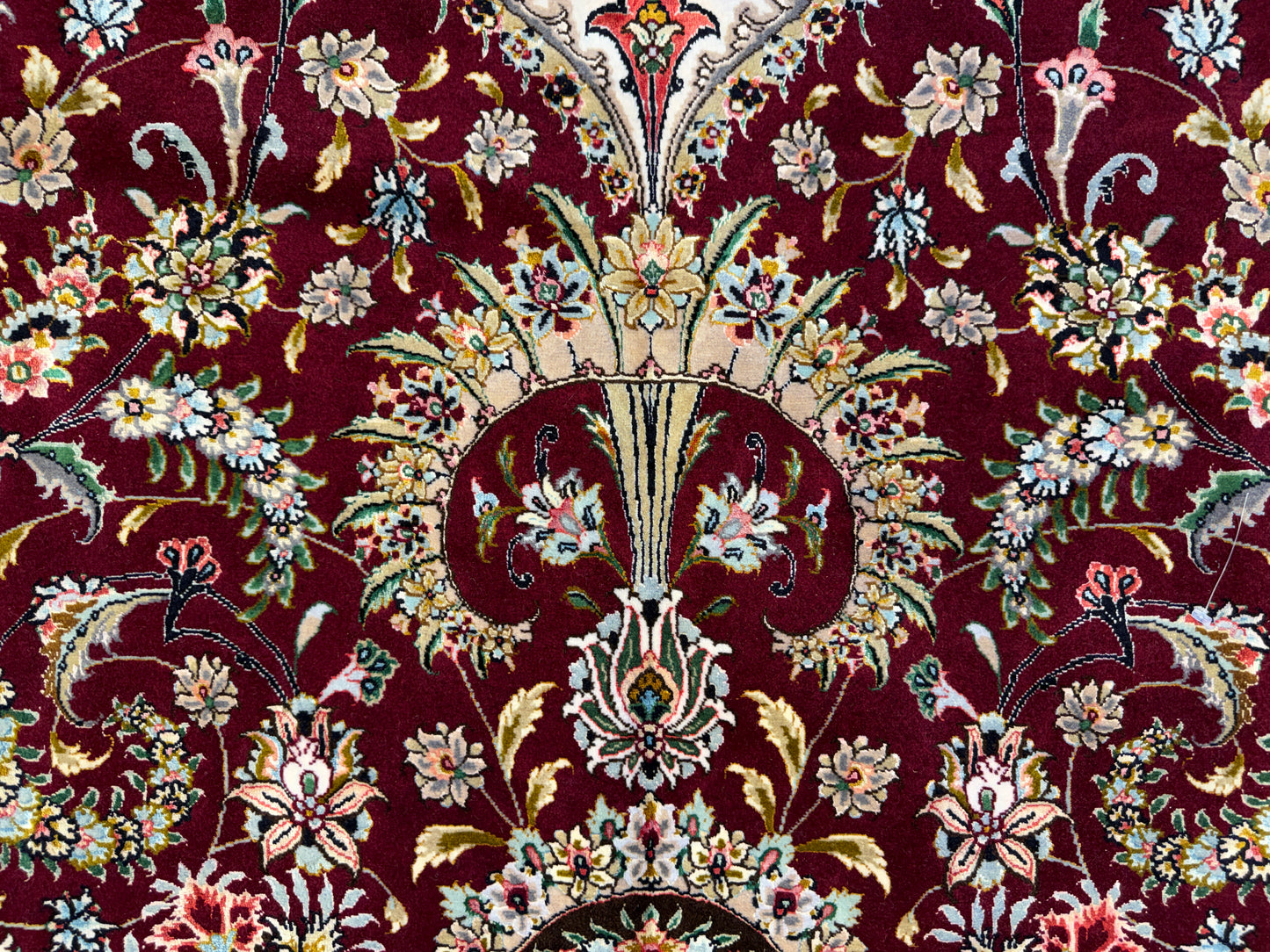 11’4”x16’6” Hand-Knotted 70 Raj Persian Tabriz Rug