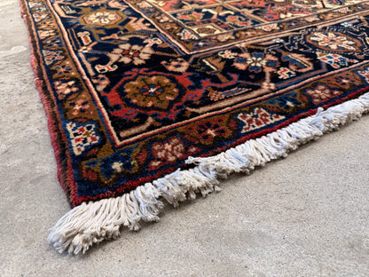 10’1”x14’ Hand-Knotted Persian Heriz Area Rug