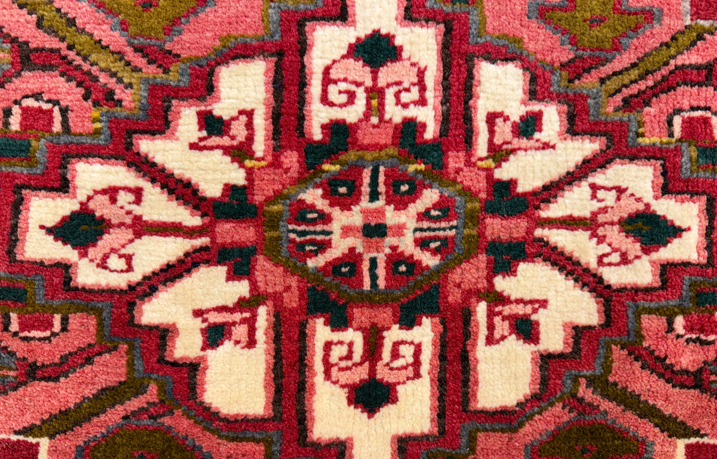 Hand-Knotted Persian Heriz Rug - 8’3”x10’9”