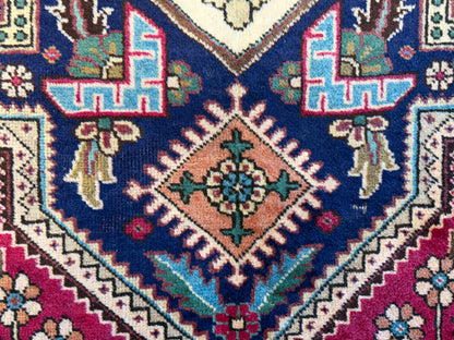 9’11”x13’ Hand-Knotted Persian Tabriz Area Rug