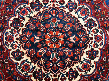 Hand-Knotted Persian Bakhtiari Rug - 8’8”x12’2”