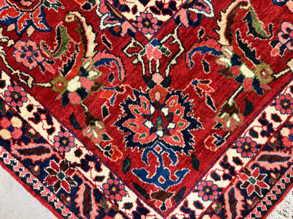 Antique Hand-Knotted Persian Bakhtiari Rug - 10’6”x14’7”