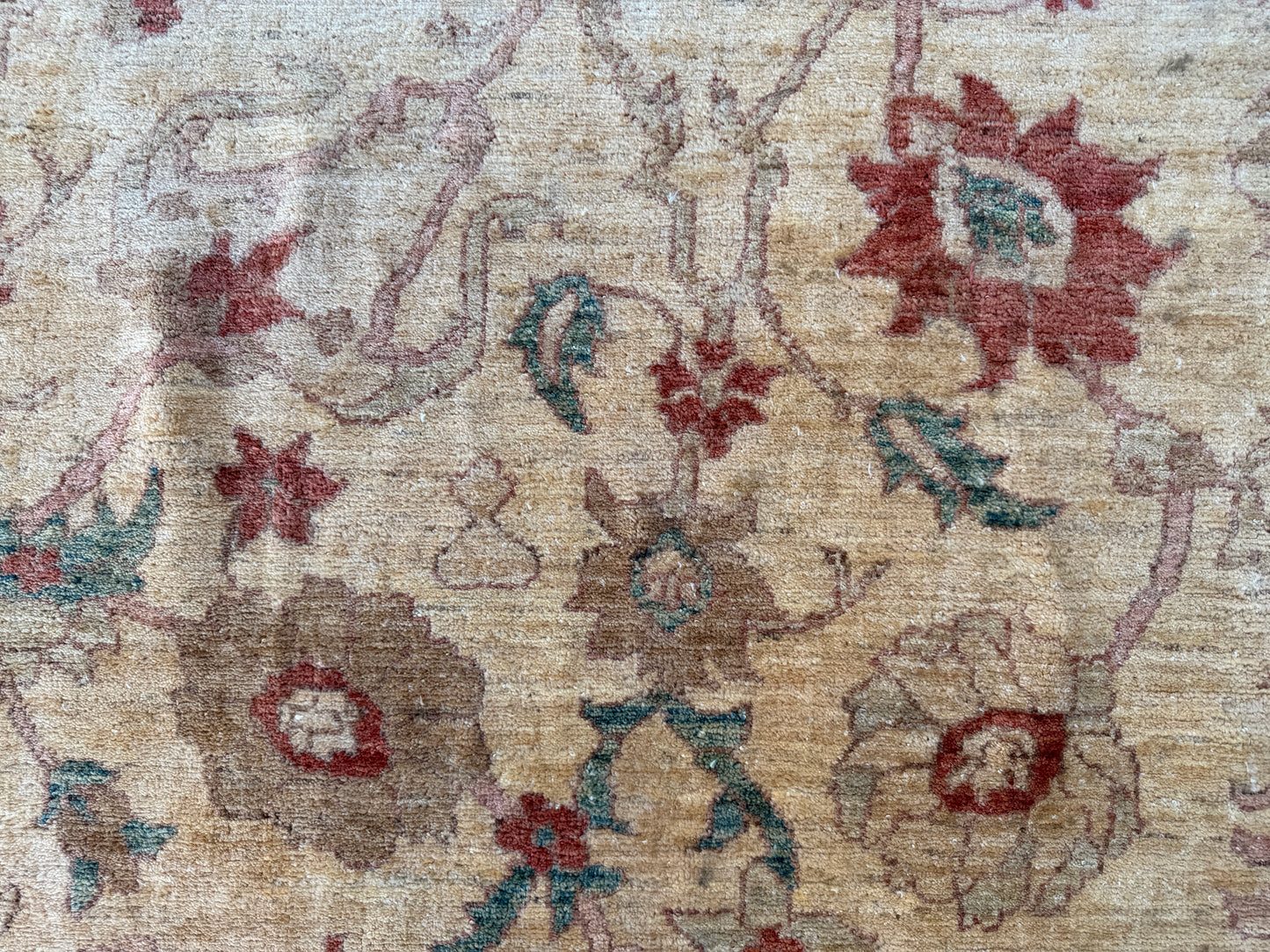 Hand-knotted Oushak Rug - 12’x15’