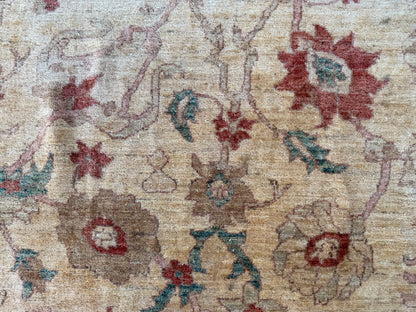 Hand-knotted Oushak Rug - 12’x15’