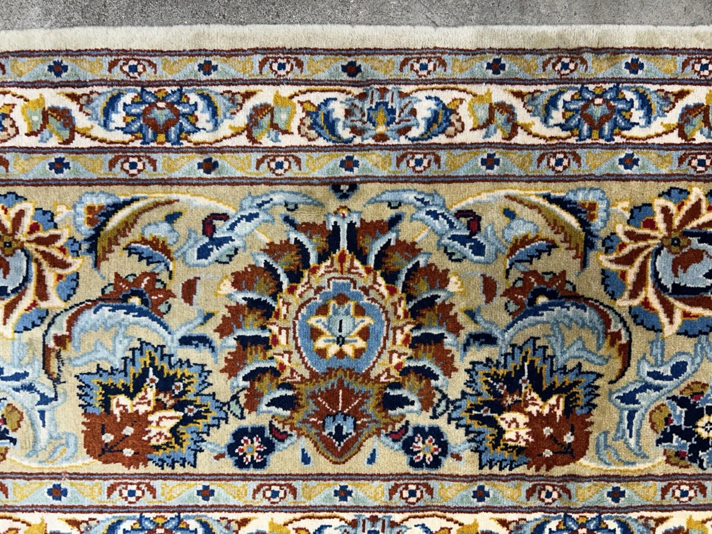 10’5”x14’5” Hand-Knotted Wool All-over Kashane Area Rug - Handmade Carpet 10x14