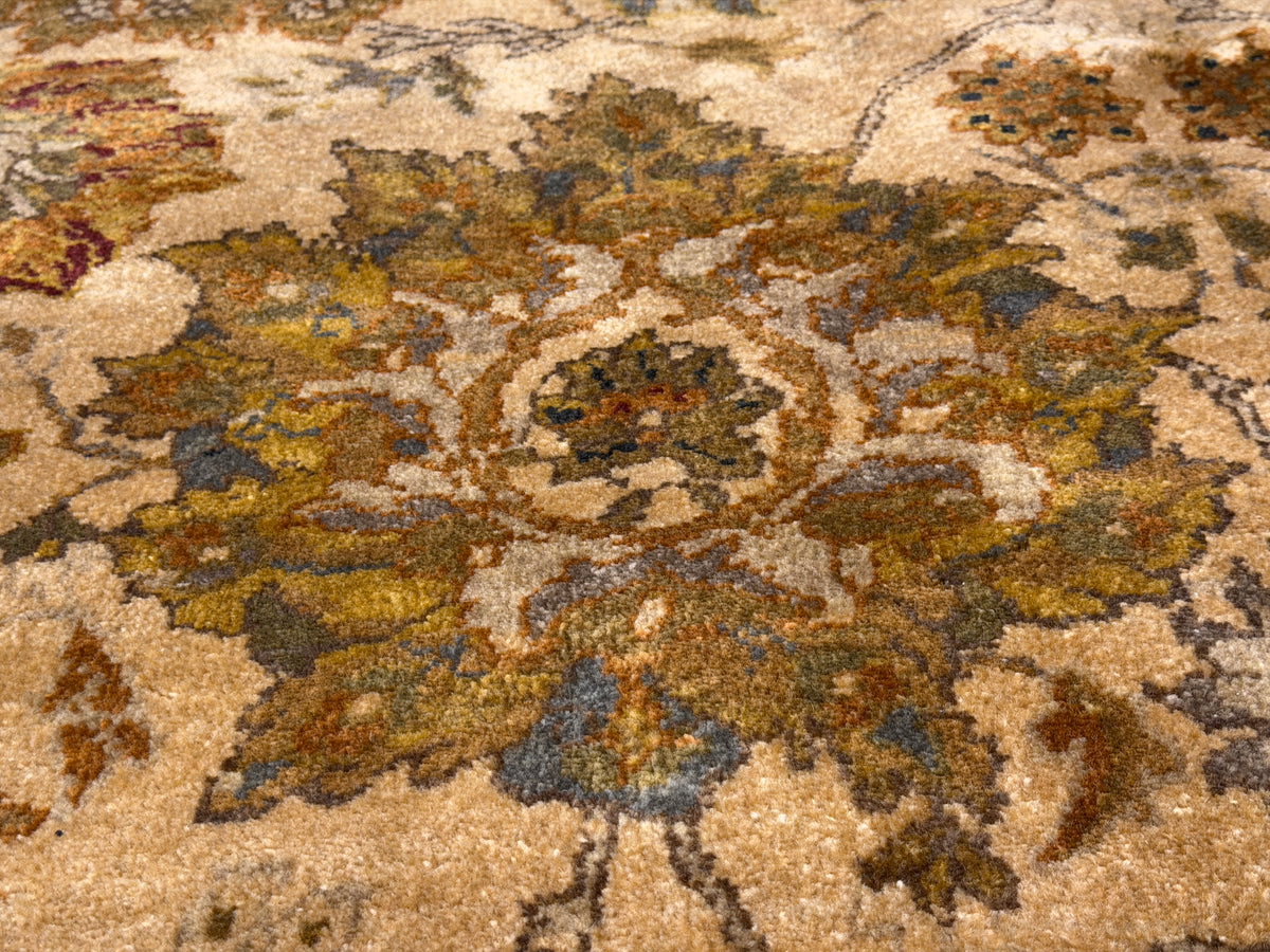 Hand-Knotted Agra Rug - 9’x12’
