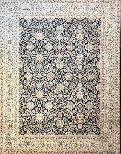 Hand-Knotted Agra Rug - 9’3”x11’10”