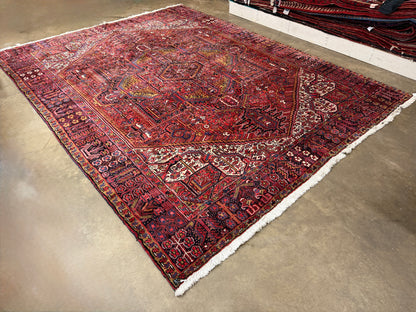 Hand-Knotted Persian Heriz Rug - 10’2”x12’11”