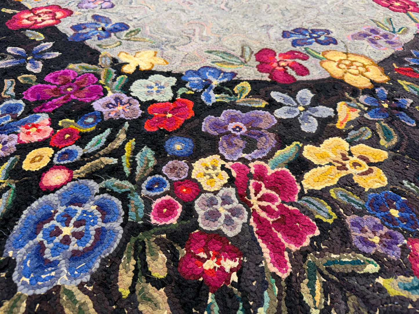 Antique French Needlepoint Rug - 8’3”x10’7”