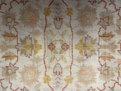 Hand-Knotted Oushak Rug - 8’1”x10’8”