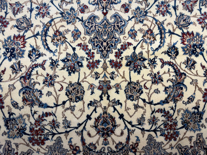 Hand-Knotted 4 La Persian Nain Rug - 10'3"x14'1"