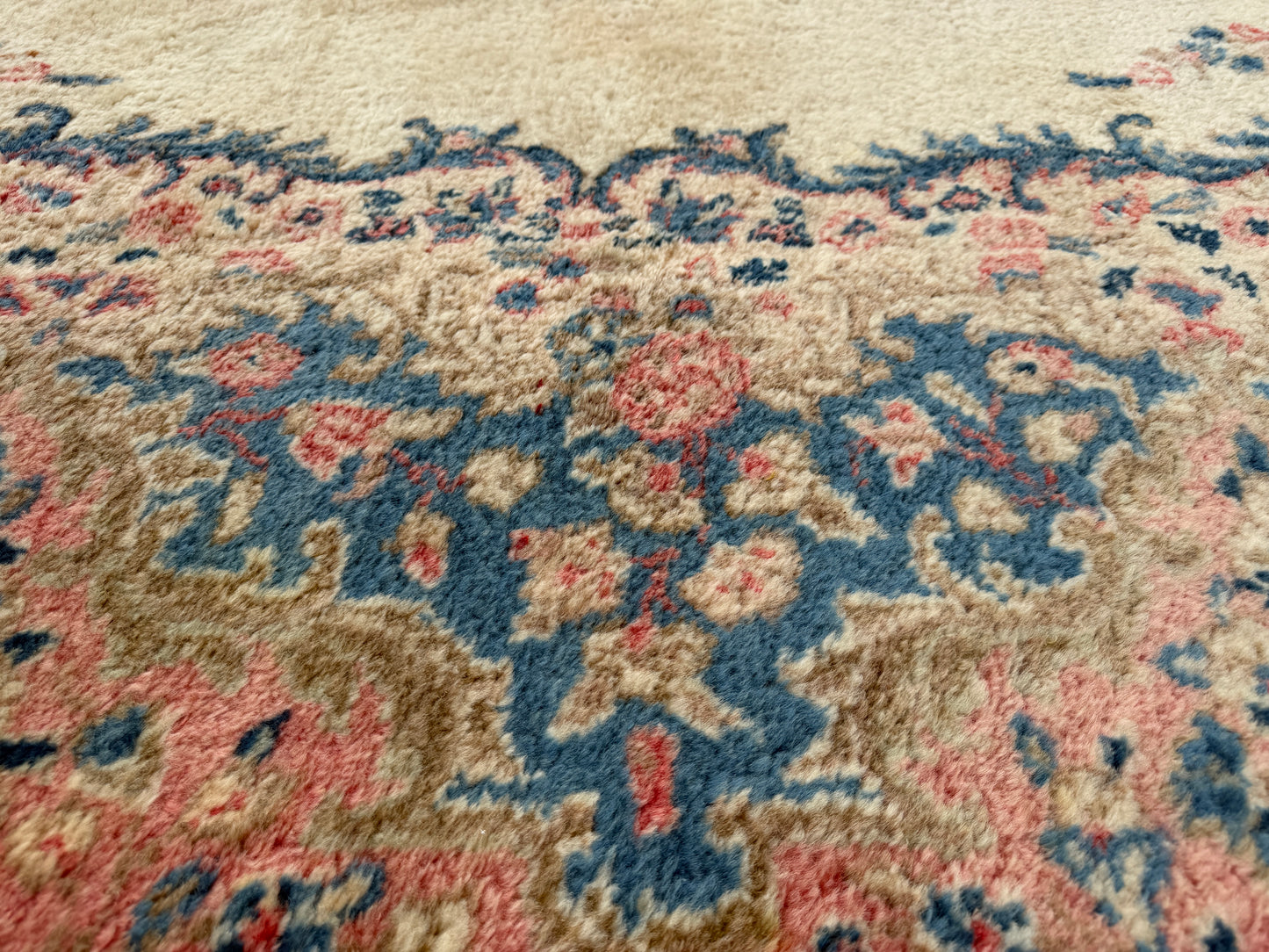 Hand-Knotted Persian Sarouk Rug - 10’5”x19’9”