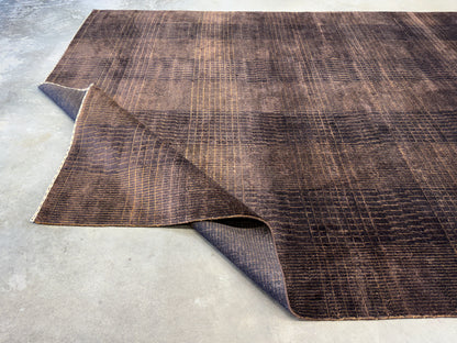 Hand-Knotted Contemporary Rug - 7’11”x10’