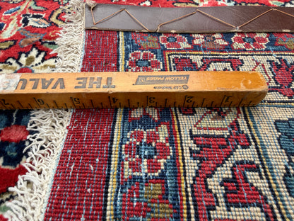 Hand-Knotted Persian Sarouk Rug - 10’x21’8”