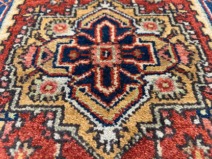 Hand-Knotted IndoHeriz Rug - 2’x3’