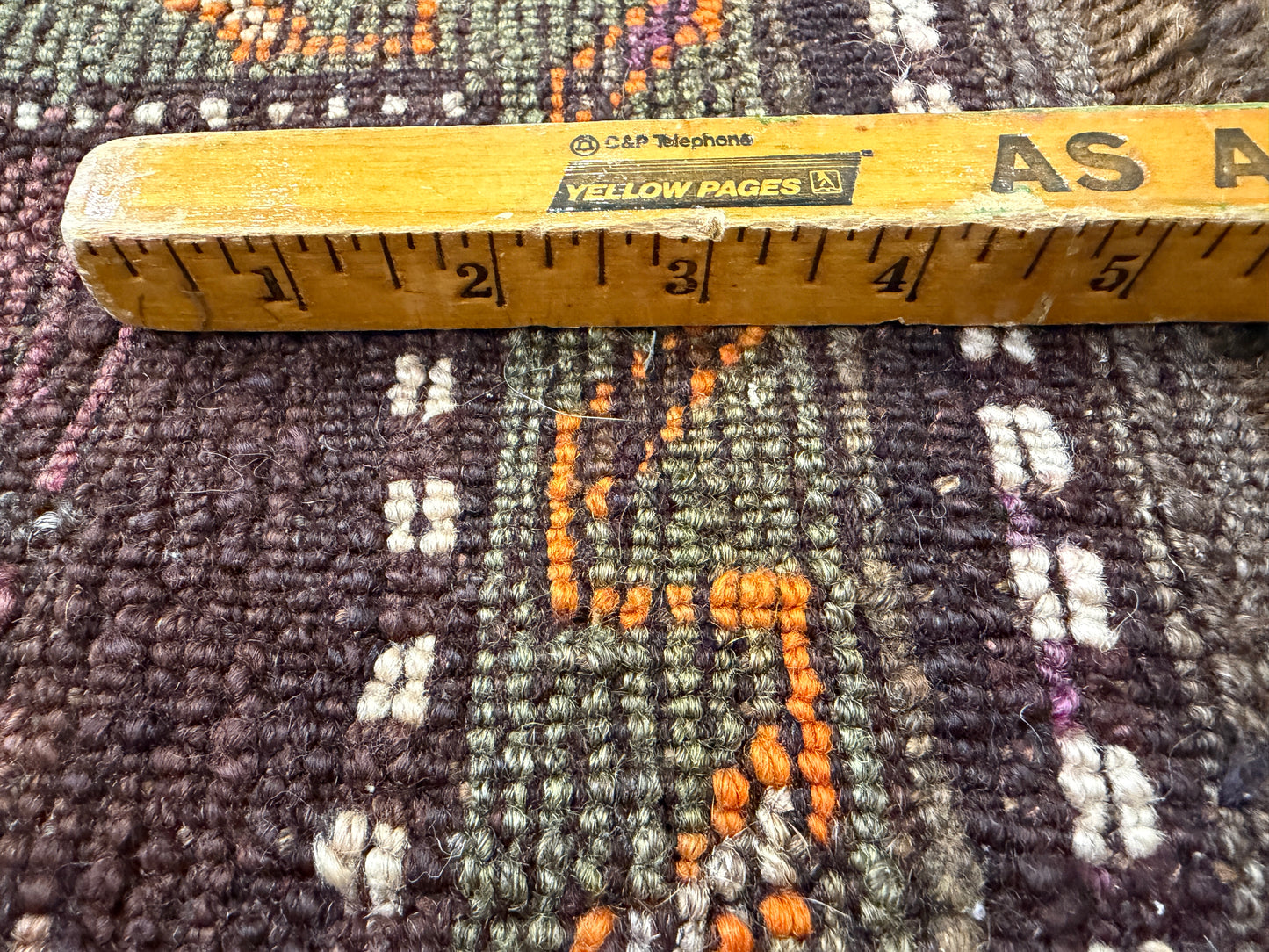 4’6”x12’9” Hand-Knotted Wool Russian Signed Kazak Runner