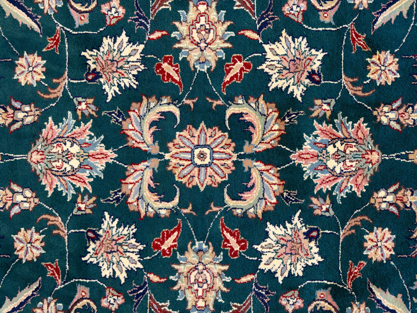 8’x10’ Hand-Knotted IndoKashan Oriental Area rug