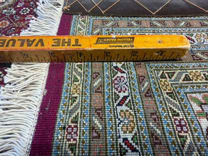Hand-Knotted Persian Tabriz Mahi Rug - 10’x13’5”