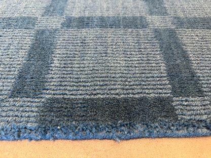 Hand-Knotted Carved Gabbeh Rug - 2’x3’