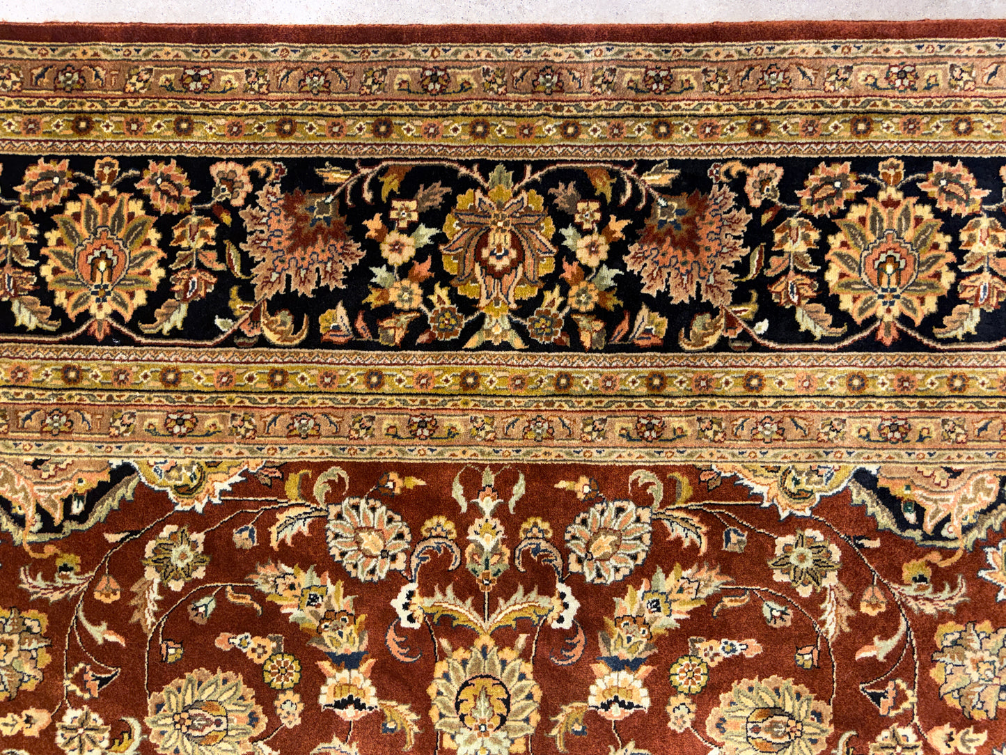 Hand-Knotted Oriental Rug - 9’9”x13’9”