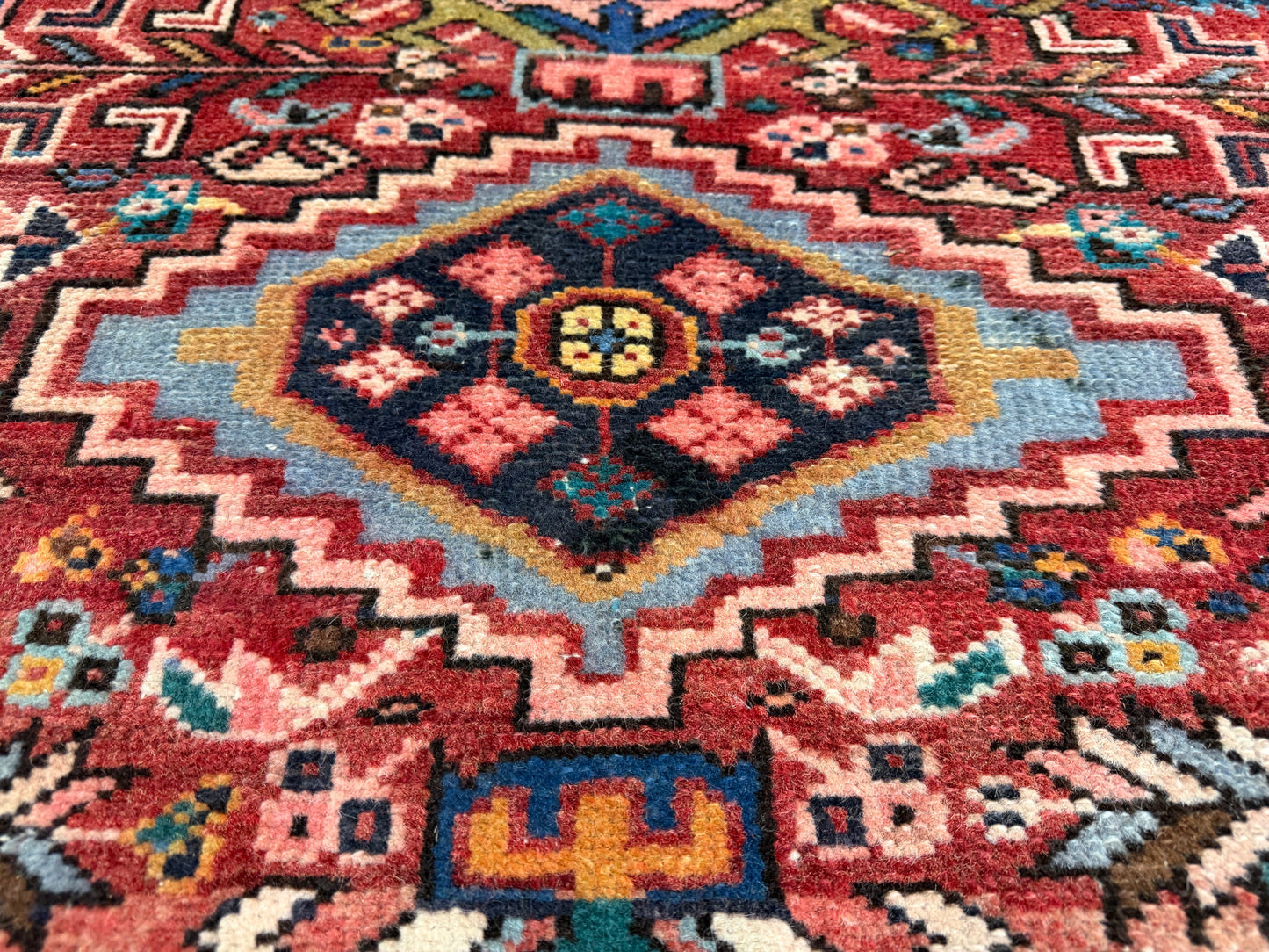 Hand-Knotted Karaja Runner - 3’11”x16’3”