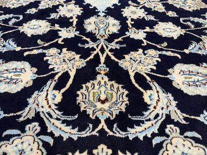 Hand-Knotted Persian Nain Rug - 10’x13’1”