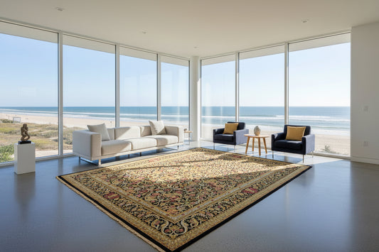 Hand-Knotted Oriental Rug - 10’11”x14’10”