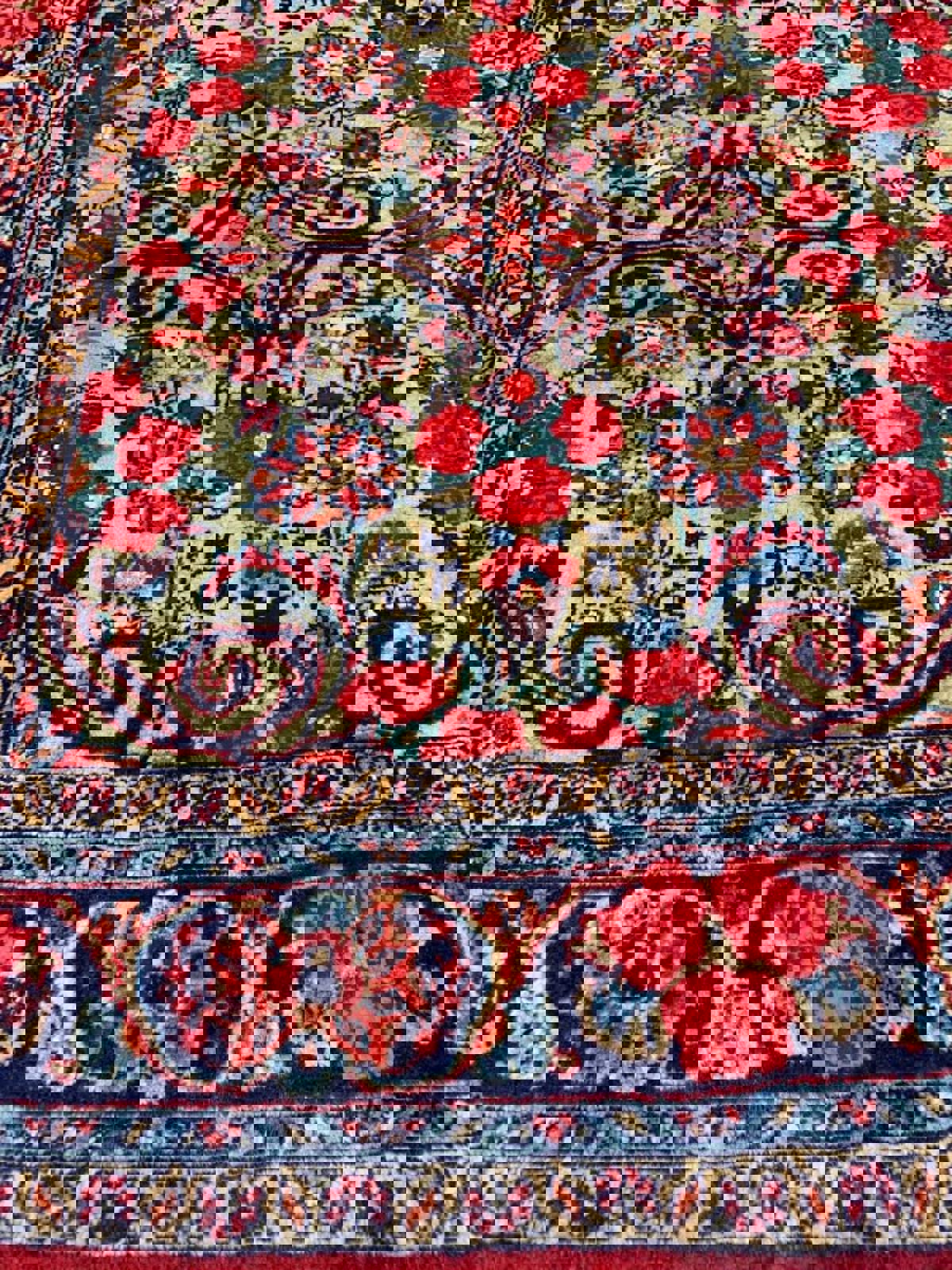 3'1'x4'11" Handmade Wool Persian Bidjar Rug