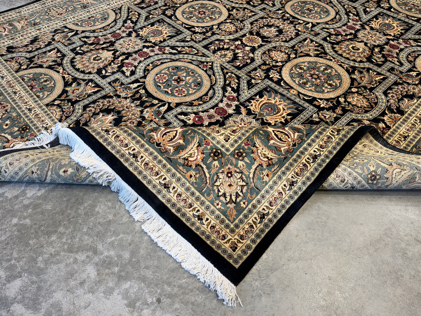 Hand-Knotted Oriental Rug - 8’3”x9’10”