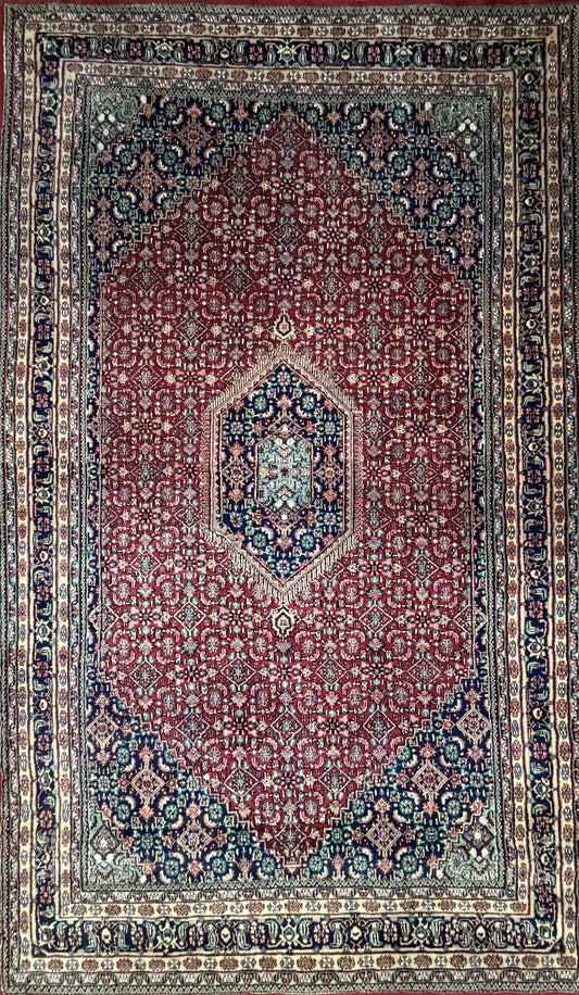 6’x9’ Hand-Knotted IndoBidjar Rug