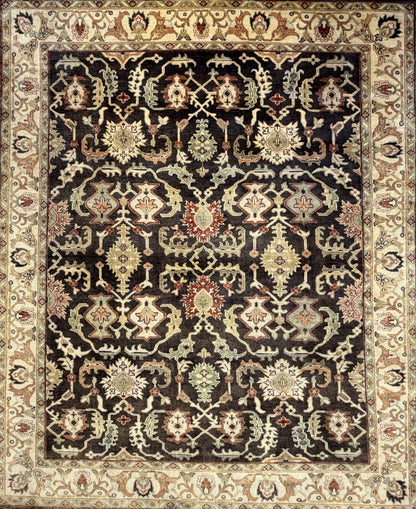 8’x10’ Hand-Knotted Wool Oushak Oriental Area Rug