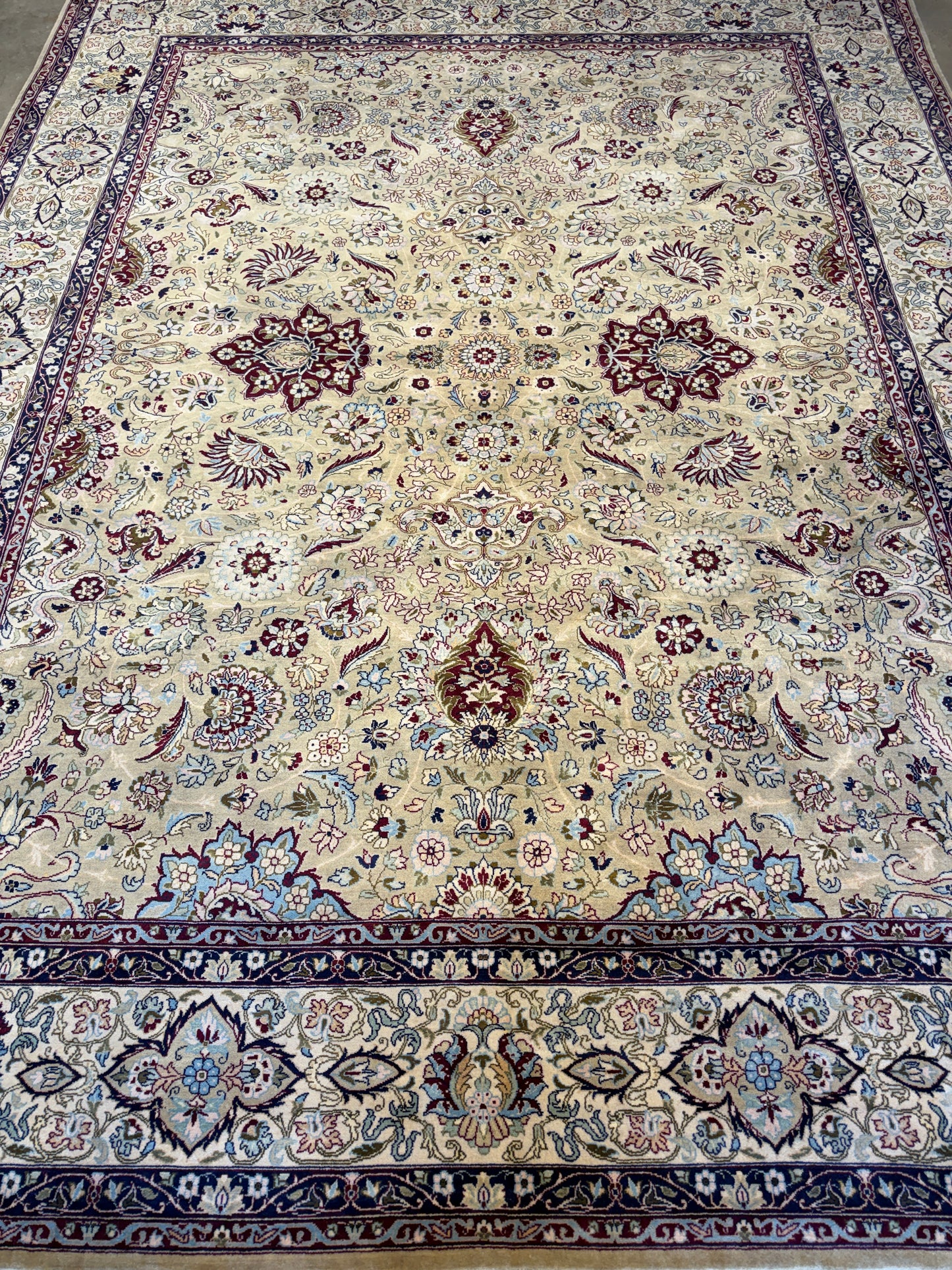 8’x10’5” Hand-Knotted Wool PakPersian Area Rug