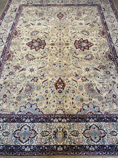 8’x10’5” Hand-Knotted Wool PakPersian Area Rug