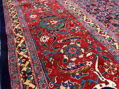 Hand-Knotted Persian Herati Rug - Signed Torabpour - 13’x15’9”