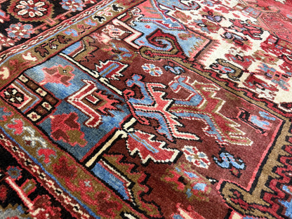 Hand-Knotted Persian Heriz Rug - 10’3”x13’3”