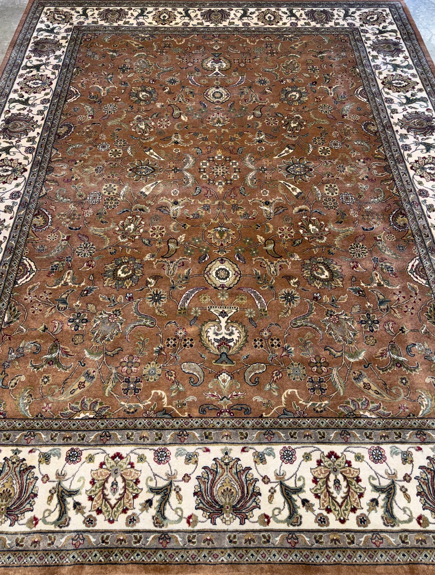 7’11”x9’11” Hand-Knotted Handmade Fine Wool PakPersian Area Rug