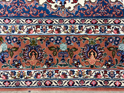 Hand-Knotted Persian Isfahan Rug - 5’3”x8’1”