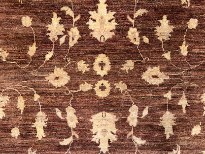 Hand-Knotted Pishawar Rug - 6'7"x9'5"