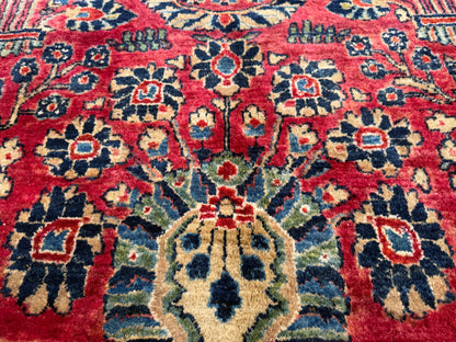 Hand-Knotted Persian Sarouk Rug - 10’1”x14’10”