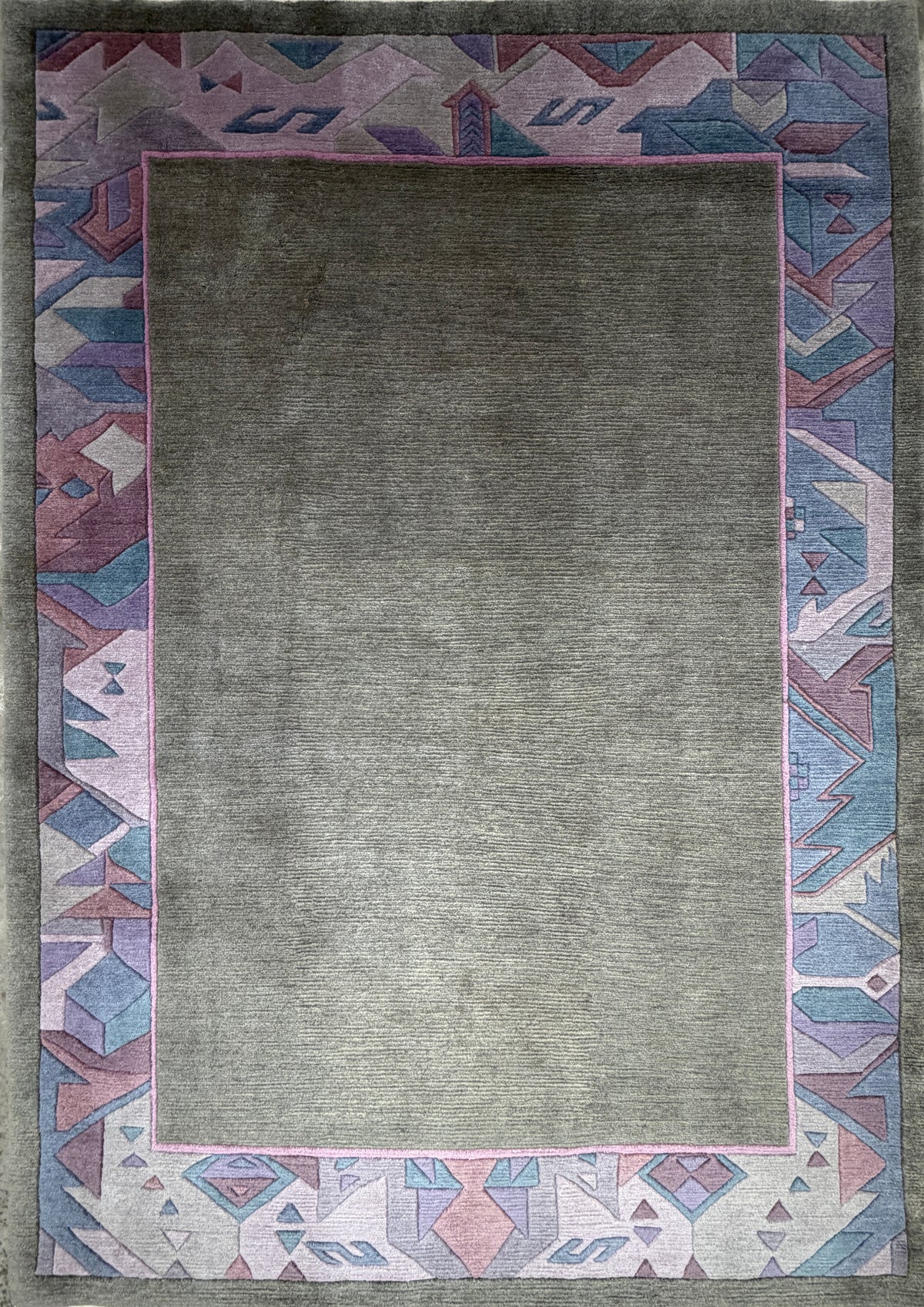 Hand-Knotted Gabbeh Rug - 5'7"x8'