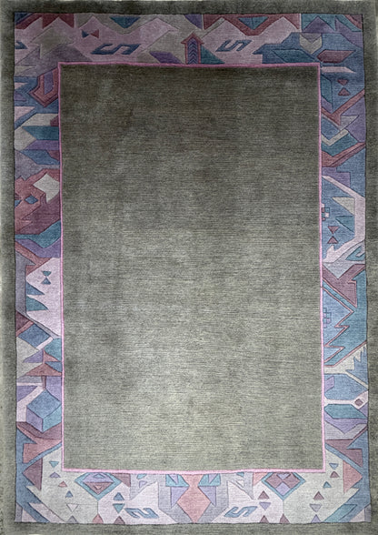 Hand-Knotted Gabbeh Rug - 5'7"x8'