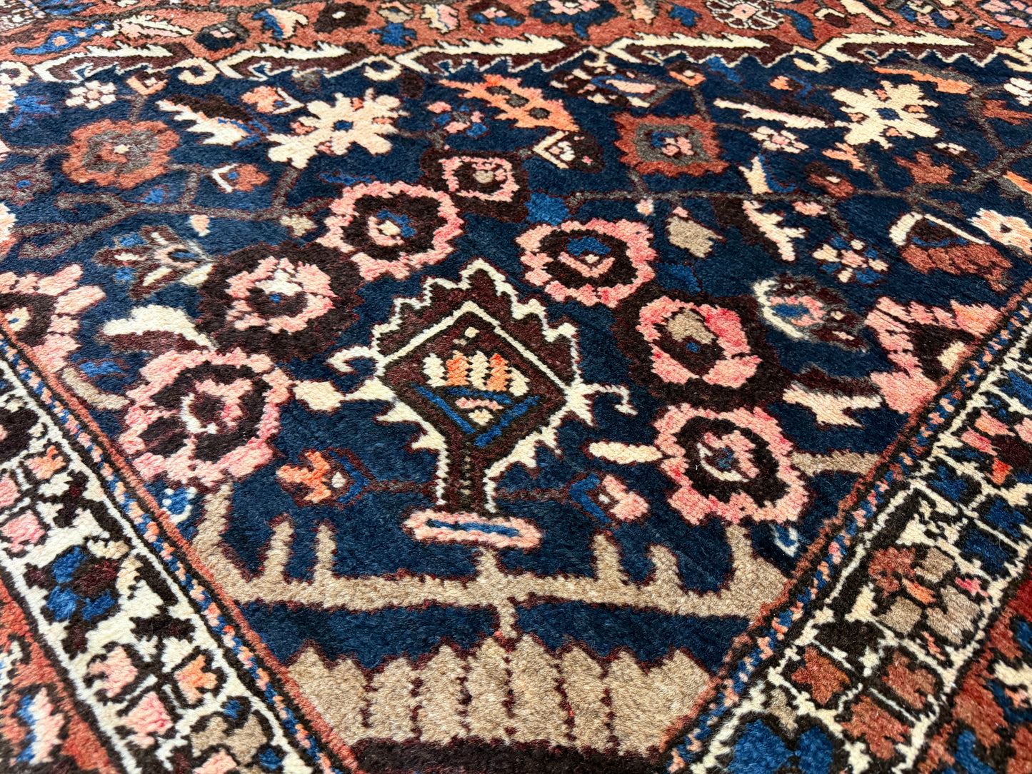 Hand-Knotted Persian Bakhtiari Rug - 10’3”x12’6”